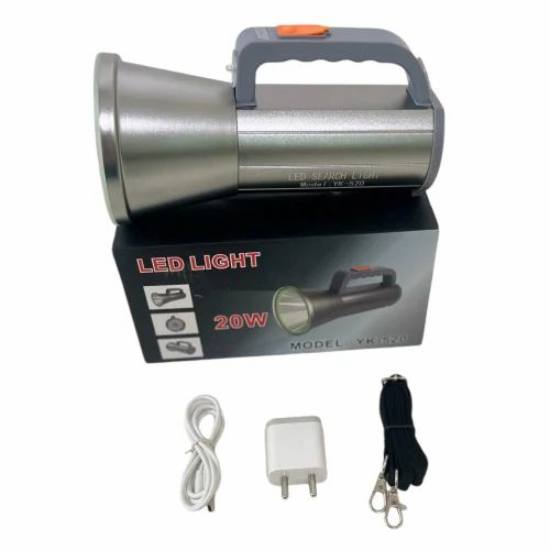 LED Rechargeable Search Light YK-520 (Aluminium body)