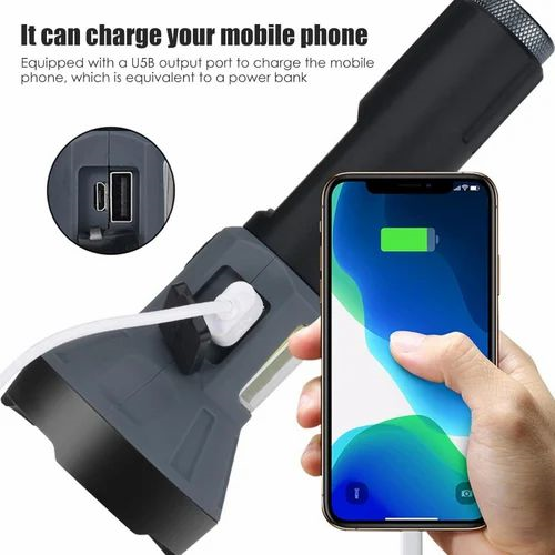Rechargeable LED Flashlight : YK-A1