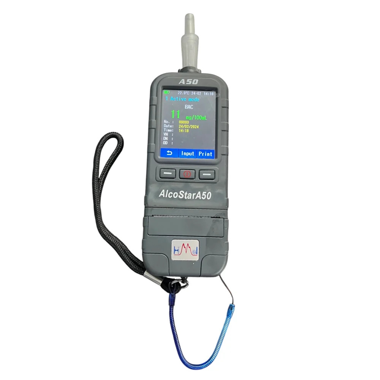 A50 Breath Alcohol Analyser